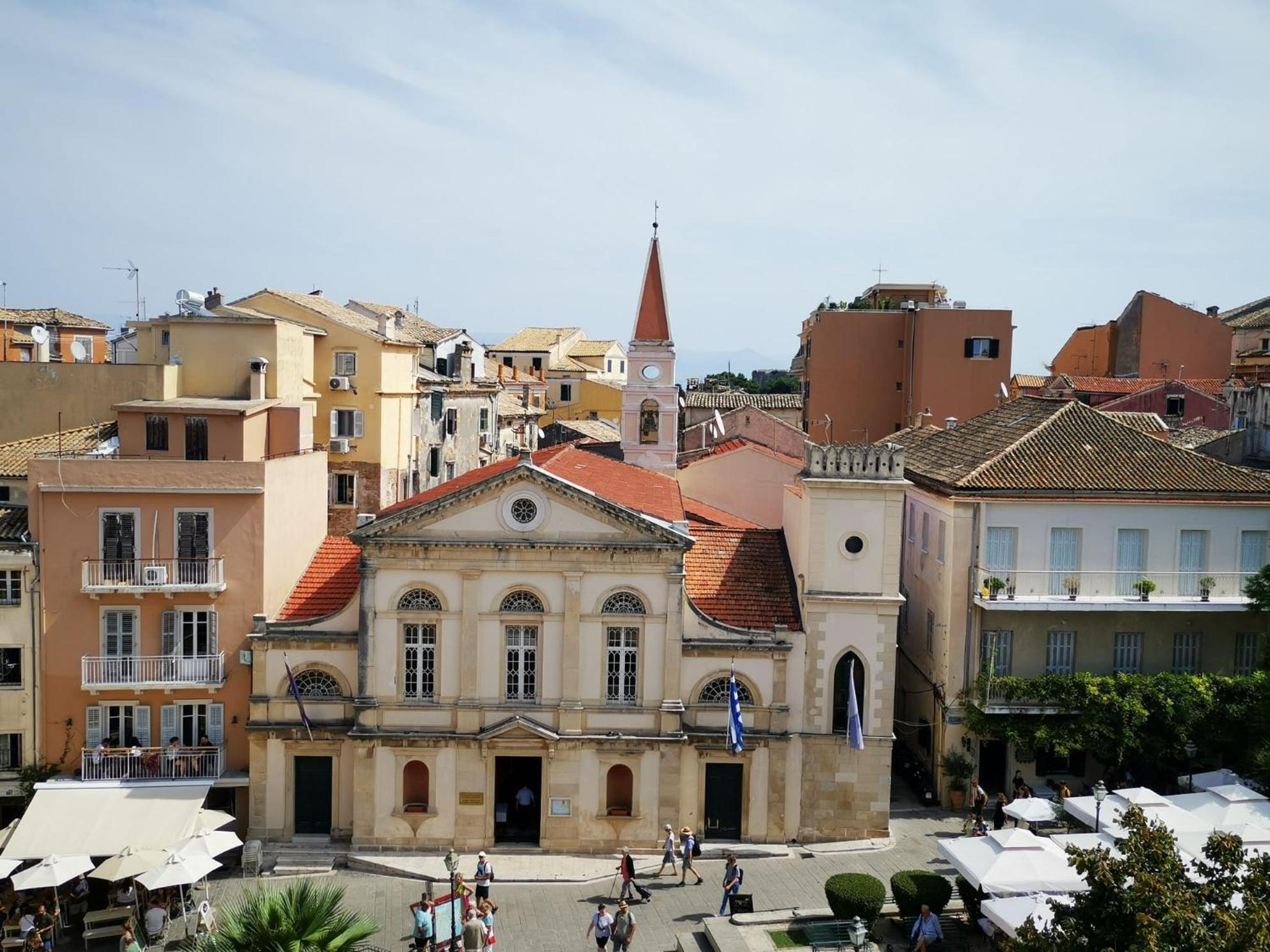 Attic Flat At San Giacomo Square-Corfu Town Apartment Ngoại thất bức ảnh